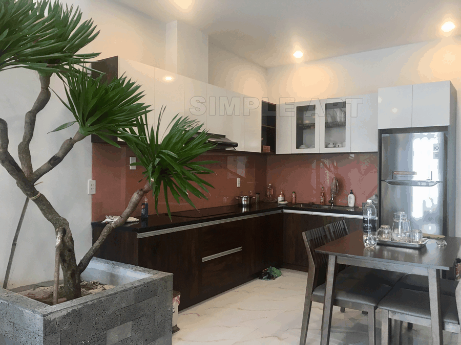 tủ bếp mdf acrylic đà nẵng anh khánh