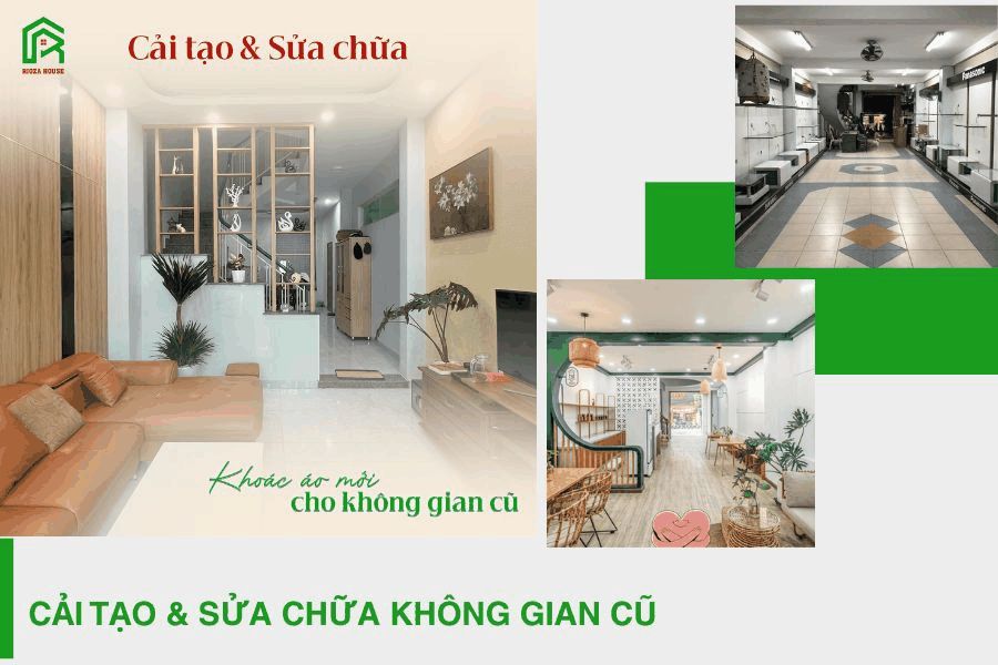 Cải tạo & sửa chữa không gian cũ