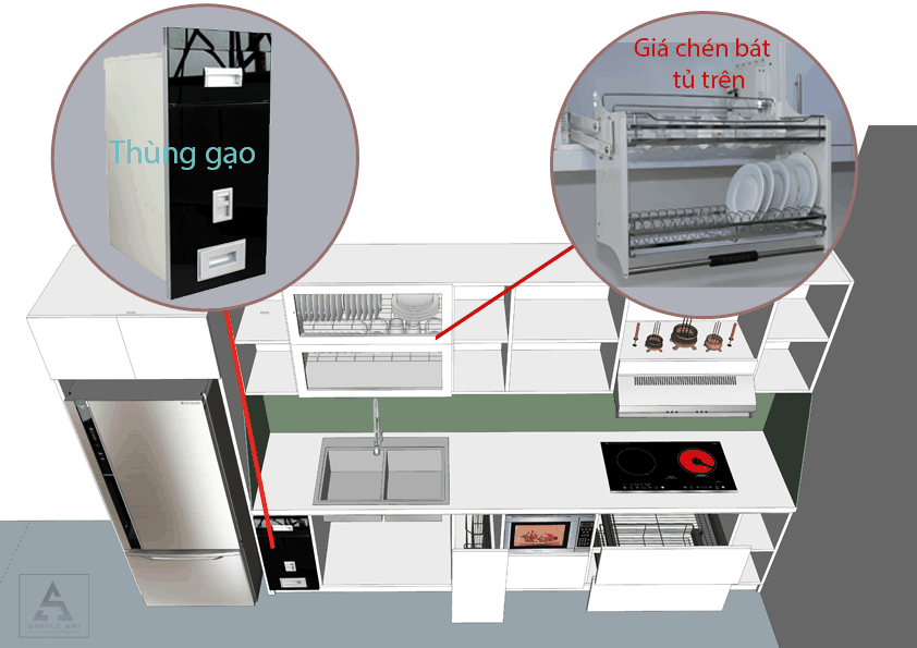 báo giá tủ bếp nhựa đà nẵng