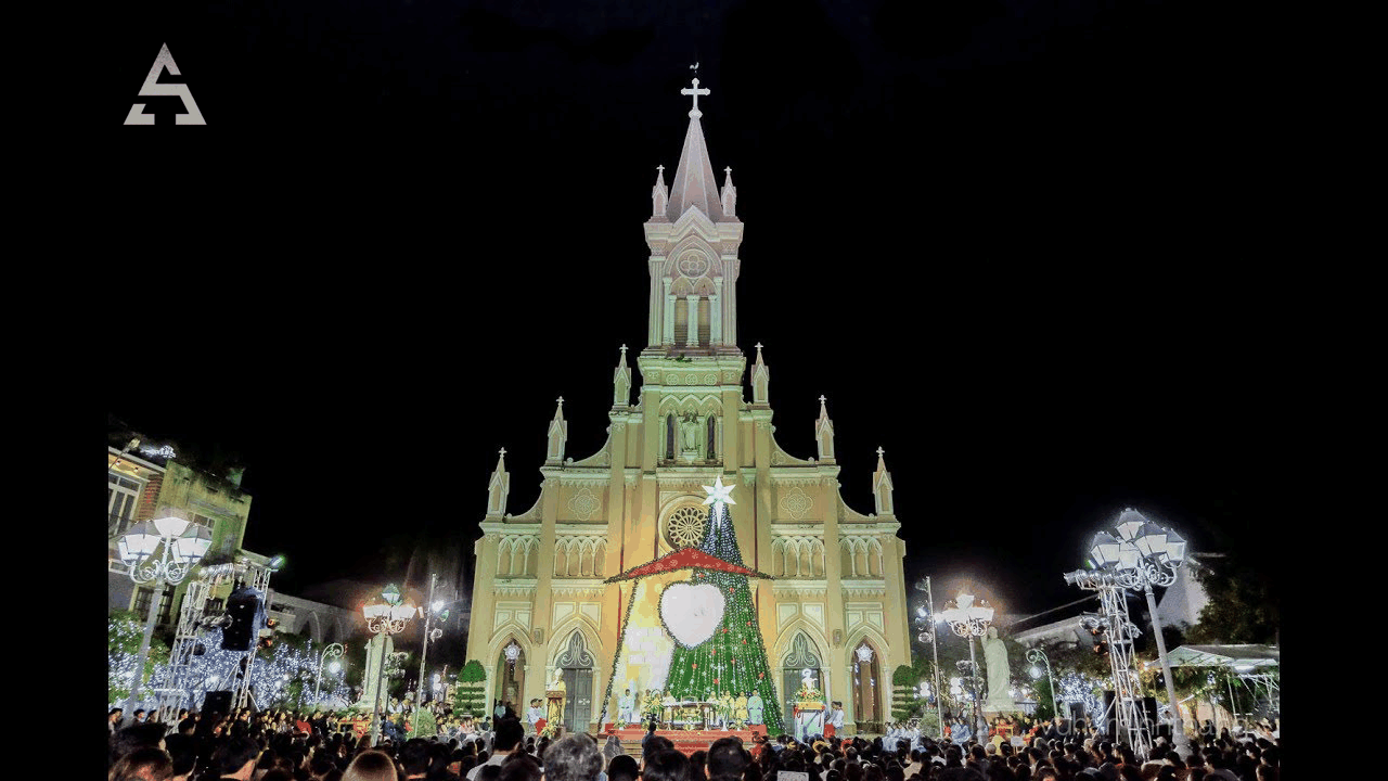 nha tho con ga da nang, nha tho chinh toa da nang