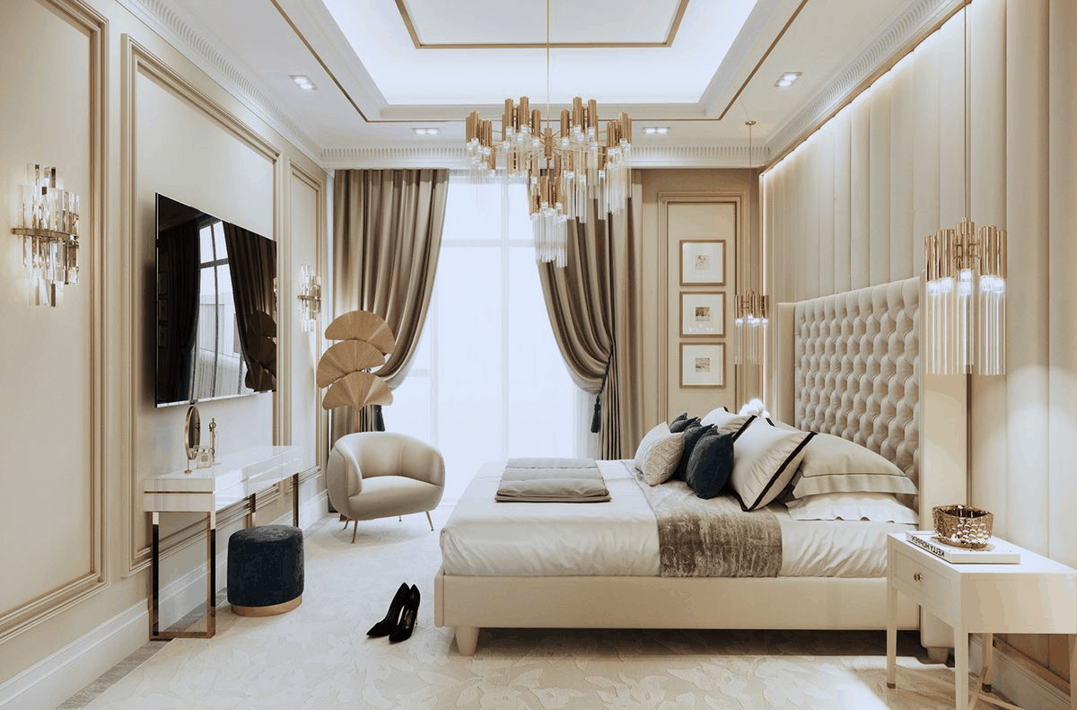 phong cách nội thất tân cổ điển