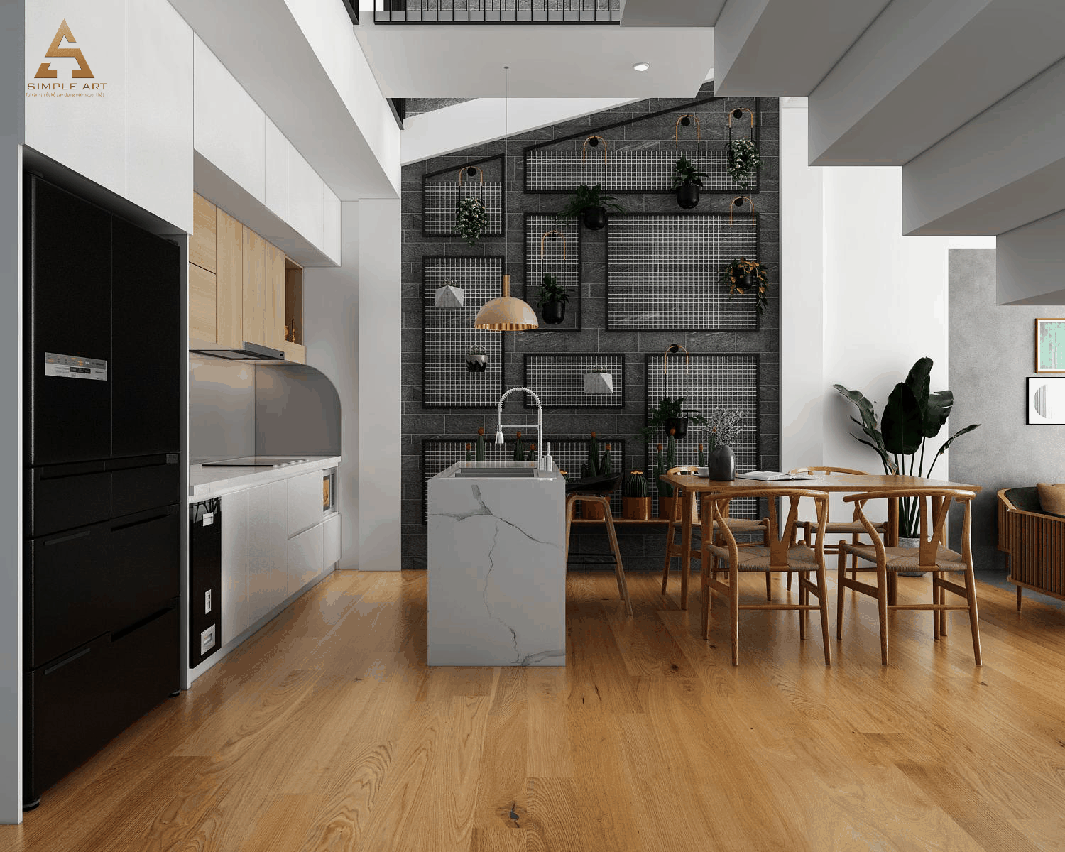 tue bếp melamine đẹp đà nẵng