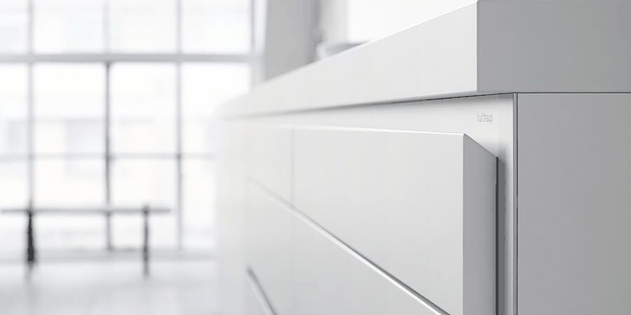 tay nắm âm tủ bếp vác 45 độ