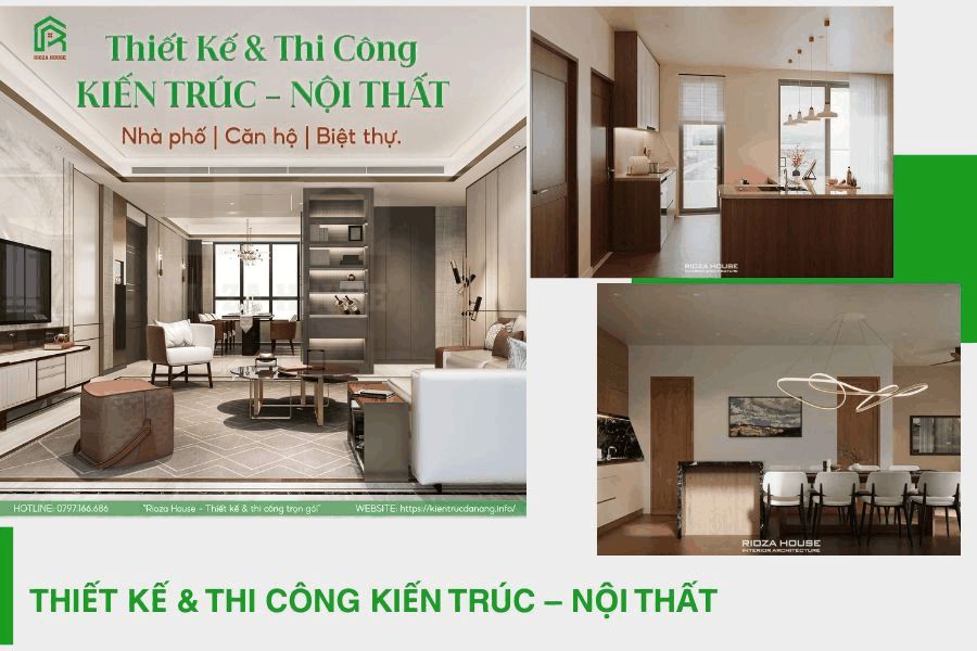 Thiết kế & Thi công kiến trúc – nội thất