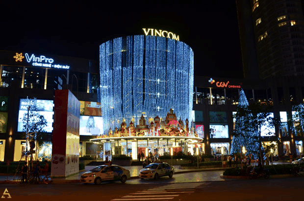 chơi noel giáng sinh đà nẵng vincom plaza