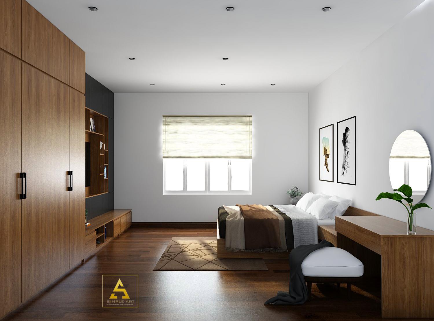 phòng ngủ anh bổn đà nẵng simple art