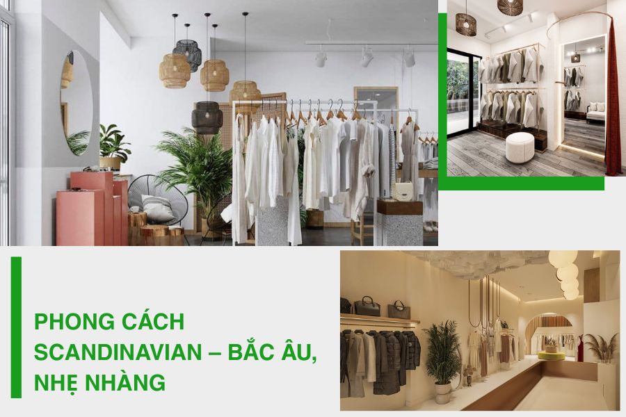 Phong cách Scandinavian – Bắc Âu, nhẹ nhàng
