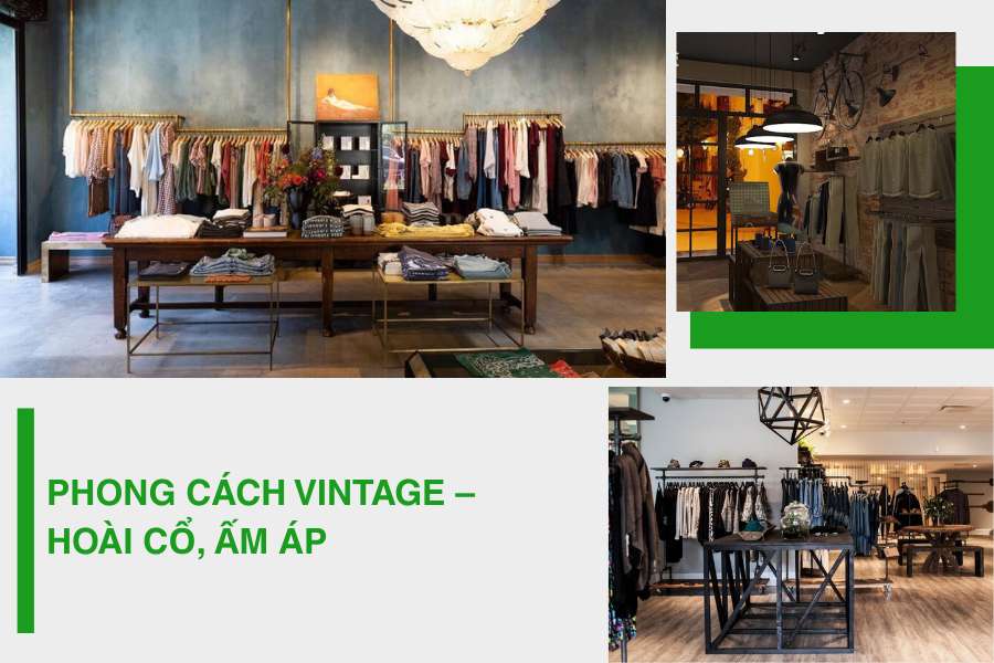 Phong cách Vintage – Hoài cổ, ấm áp