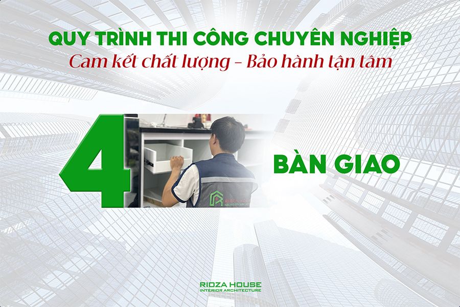 Kiểm tra & Bàn giao – Đúng tiến độ, đúng chất lượng