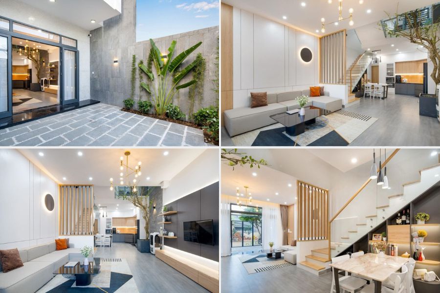 THI CÔNG NHÀ 2 TẦNG ĐÀ NẴNG - VC A TRỌNG - HÒA XUÂN