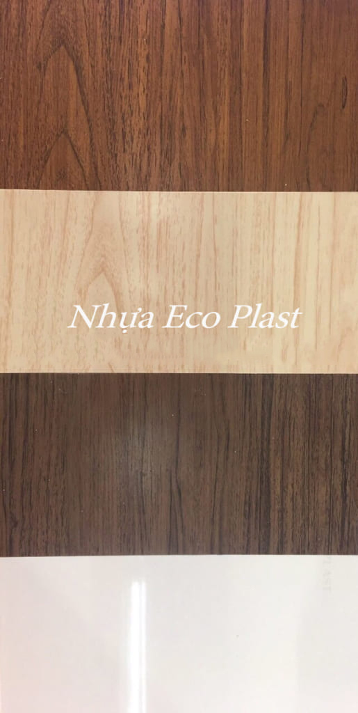bảng màu gỗ nhựa ecoplast