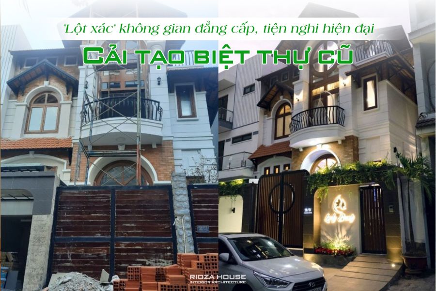 Cải tạo biệt thự cũ - Cải tạo biệt thự cũ -
