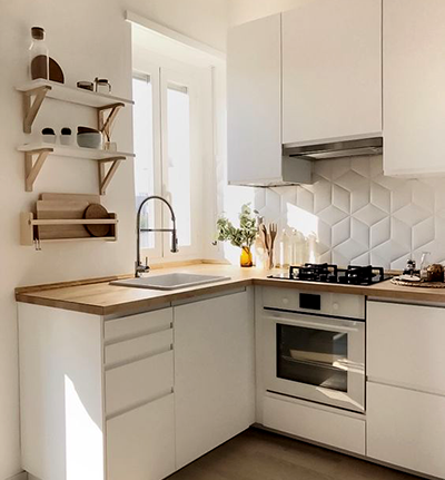 Kinh nghiệm làm tủ bếp cho căn hộ chung cư có diện tích khiêm tốn