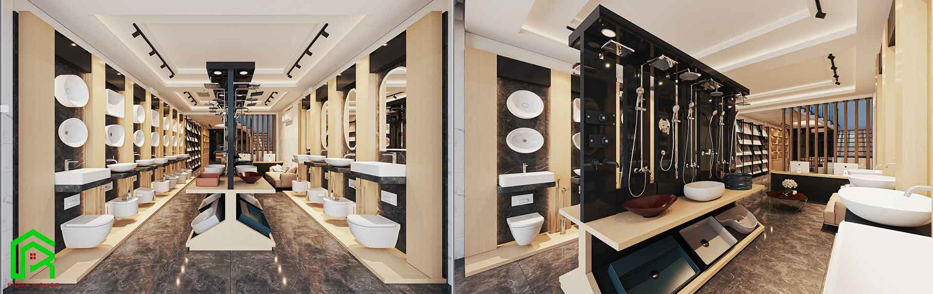 Thi Công shop, showroom