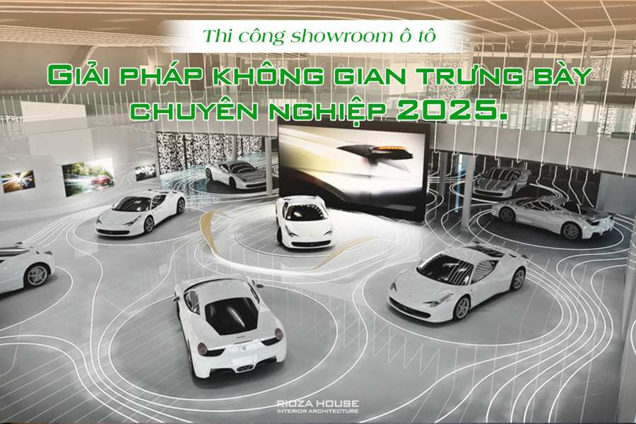 Thi công showroom ô tô – Giải pháp không gian trưng bày chuyên nghiệp 2025 Thi công showroom ô tô – Giải pháp không gian trưng bày chuyên nghiệp 2025