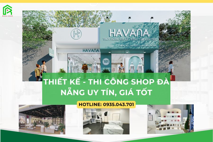 Thiết kế & Thi công shop Đà Nẵng uy tín, giá tốt Thiết kế & Thi công shop Đà Nẵng uy tín, giá tốt