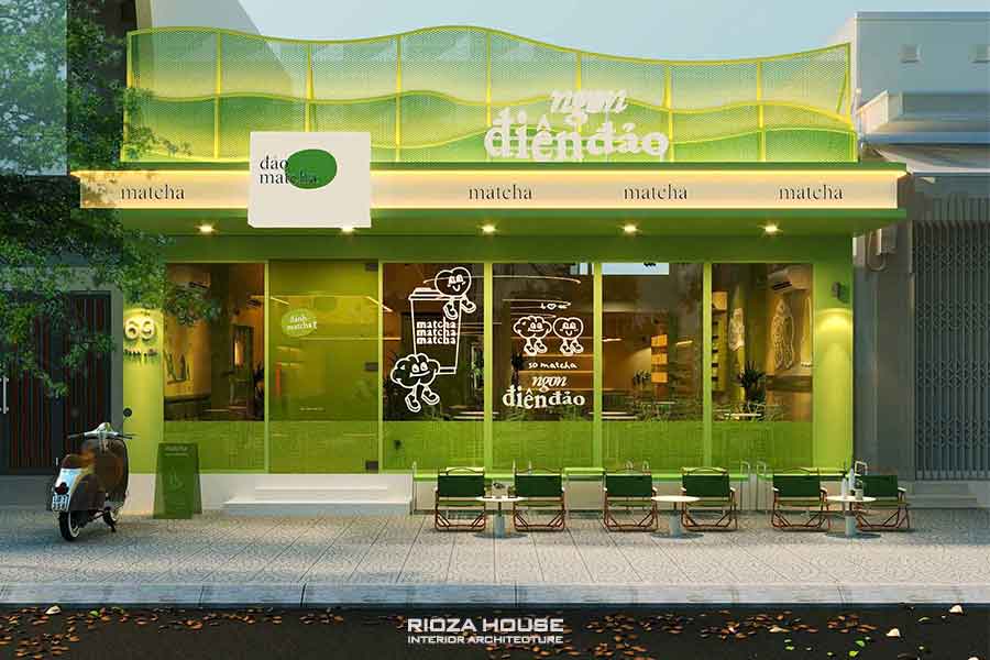 THIẾT KẾ TIỆM MATCHA - PHAN LIÊM - TP ĐÀ NẴNG