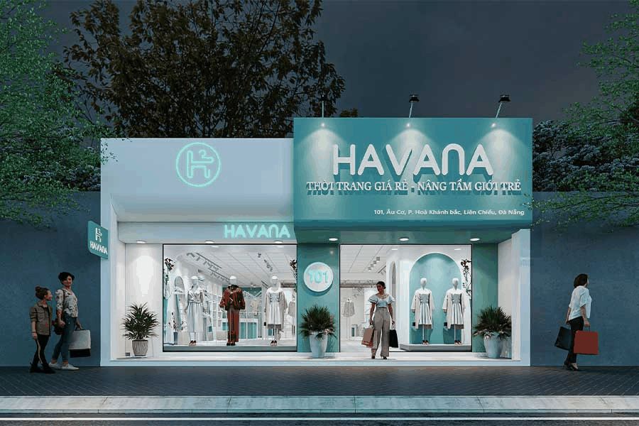THI CÔNG CẢI TẠO SHOP ĐÀ NẴNG – HAVANA – Q.LIÊN CHIỂU