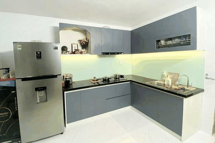 THI CÔNG CẢI TẠO TỦ BẾP NHỰA ĐÀ NẴNG – ANH DŨNG – Q.CẨM LỆ