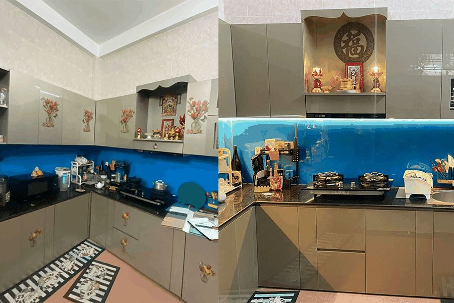 THI CÔNG CẢI TẠO TỦ BẾP NHỰA ĐÀ NẴNG – CHỊ UYÊN – HẢI CHÂU