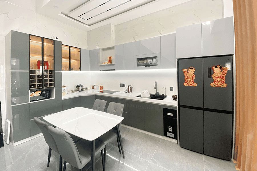 THI CÔNG TỦ BẾP ĐÀ NẴNG – A QUÂN – HÒA XUÂN