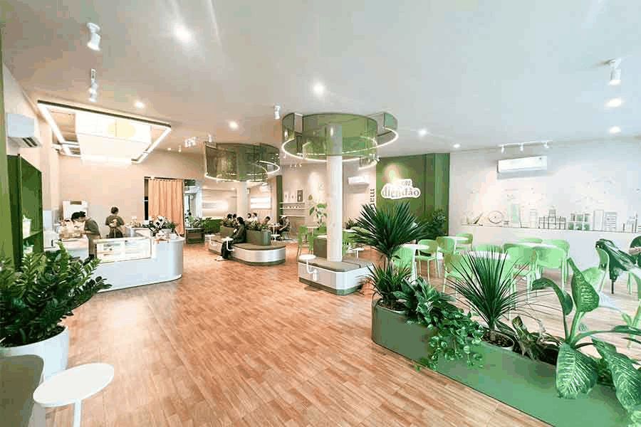 THIẾT KẾ THI CÔNG CỬA HÀNG MATCHA ĐÀ NẴNG