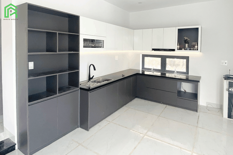 THIẾT KẾ THI CÔNG TỦ BẾP MDF ĐÀ NẴNG – NAM Ô