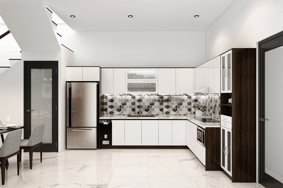 TỦ BẾP NHỰA PVC ANH ĐIỀN – HẢI CHÂU ĐÀ NẴNG