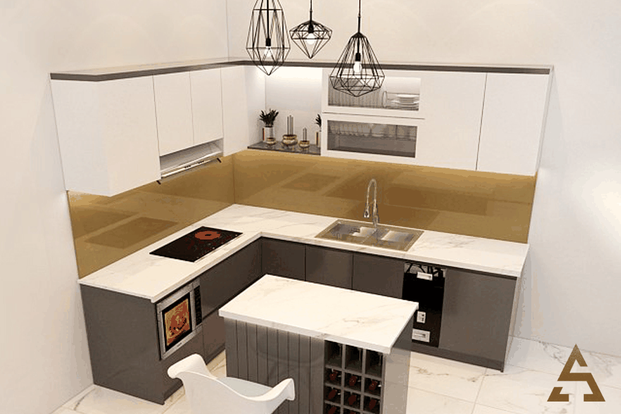 TỦ BẾP MELAMINE ANH THƯỜNG – LÊ ĐẠI HÀNH