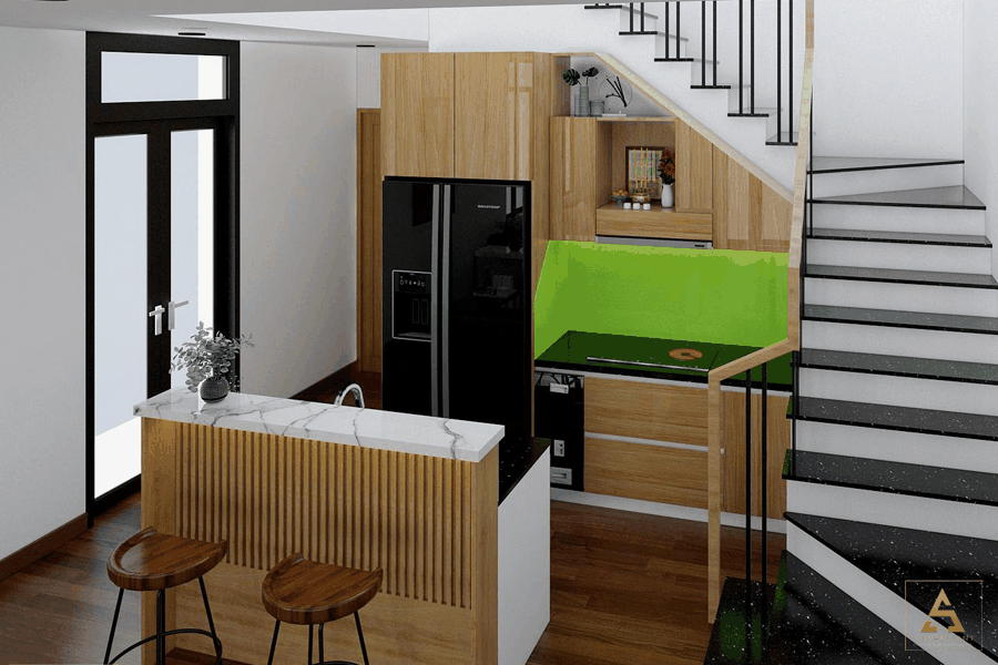 TỦ BẾP NHỰA ACRYLIC CHỐNG NƯỚC TUYỆT ĐỐI ANH VINH – HỘI AN